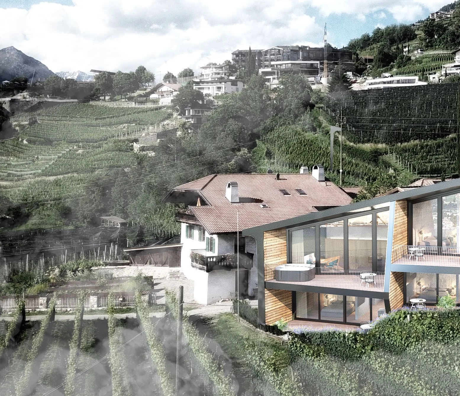 Hillside Residence — Architectural Concept